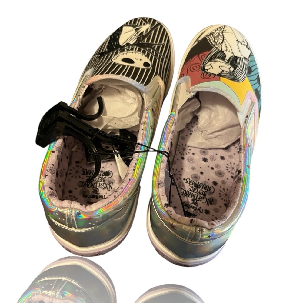 Disney Silver and Black Flats for Everyday Comfort - Picture 6 of 13